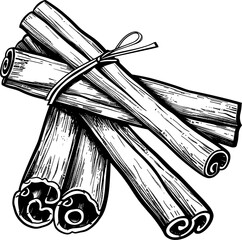 cinnamon clipart design illustration