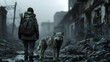 Forging Unbreakable Bonds:A Survivor and Their Animal Companion Navigating the Apocalyptic Landscape