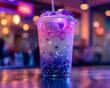 © AIDigitalart - cosmic galaxy boba tea