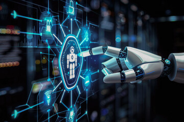Wall Mural - Concept of artificial intelligence