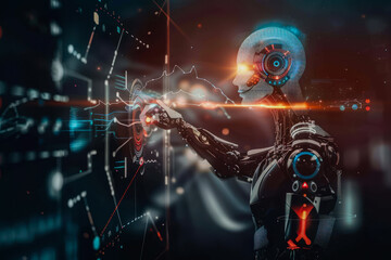Wall Mural - Concept of artificial intelligence