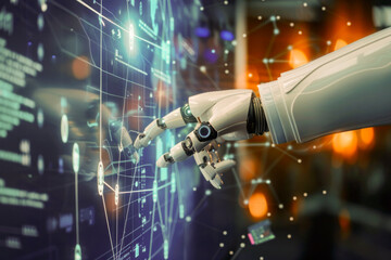 Wall Mural - Concept of artificial intelligence