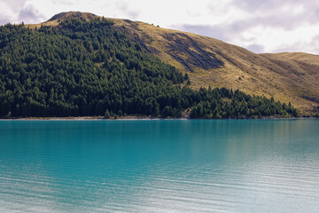 Wall Mural - Wunderschöner Ausblick am Lake Tekapo in Neuseeland 