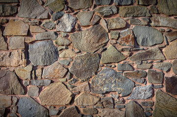 Wall Mural - Background made of stone wall