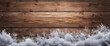 Silvester background panorama banner long - frame made with snowflakes