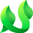 Eco  industry 3D logo