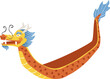 Traditional Chinese dragon boat symbol
