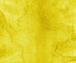 Hand painted yellow watercolor background.