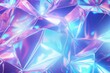 Light violet, pink, blue color stripes - psychedelic holographic background. Beautiful soft abstract holographic background illustration texture foil