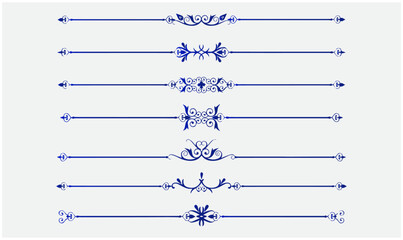 Wall Mural - creative dividing line pattern, angle, blue png