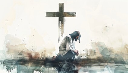 Wall Mural - Cross and Redemption