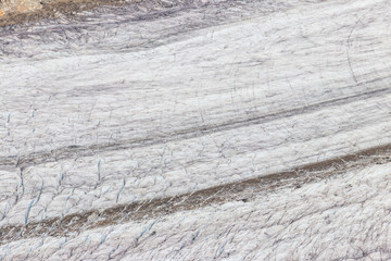 Poster - Close-up of Aletsch Glacier, Switzerland