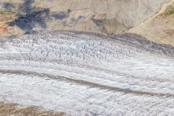 Poster - Close-up of Aletsch Glacier, Switzerland