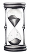 PNG  Hourglass hourglass monochrome deadline