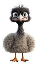 PNG Emu Cartoon Animal Bird