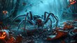 A Collection of Spider Images for Halloween Decoration