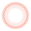 red spiral string