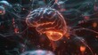 Artificial Intelligence Brain Visualization