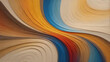 abstract background with colorful curvy lines in rainbow colors, digitally generated image