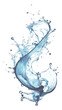 PNG Water splash spiral white background refreshment splattered