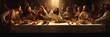 Nativity scene with Josephus and the baby Jesus
