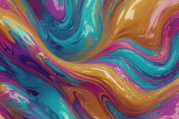  acrylic paint swirls merge in a vibrant spectrum, crafting a textured background bursting with energy and creativity