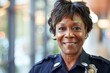 Portrait of a middle aged female police officer