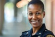 Portrait of a middle aged female police officer