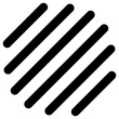 watermark icon, simple vector design
