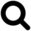 search button icon, simple vector design