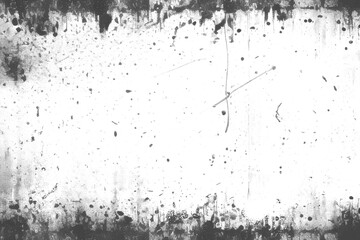 Grunge texture effect png, transparent background