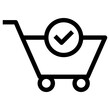© rex - shopping icon, simple vector design