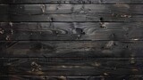Fototapeta  - Rich and durable dark wood planks.