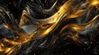 Golden Veil: Intricate Threads of Opulence