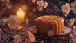 Mid-Autumn Festival mooncakes, traditional Chinese holiday food, traditional mooncakes and new style ice heart mooncakes concept illustration