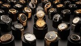Fototapeta Przestrzenne - Elegant watch store offering a selection of luxury timepieces.