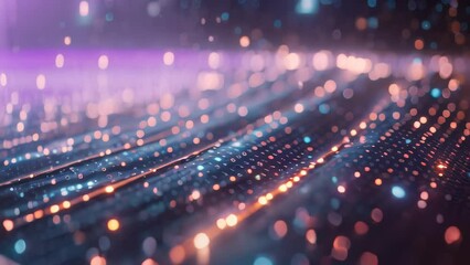 digital data flow matrix effect. matrix effect background 4k video