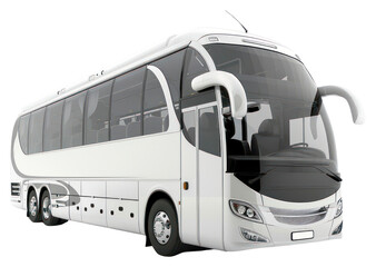 png white coach bus transportation furniture vehicle