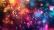 A colorful abstract background with a colorful 