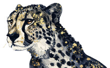 PNG Cute Cheetah Wildlife Wedding Panther