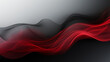 © Ralf - Abstract Waves, black white and red , beautiful background