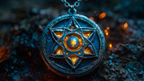 Fototapeta Most - Fantasy Talisman.  Amulet of Power