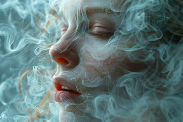 Wall Mural - emotions swirl within, ranging from blissful contentment to fleeting moments of melancholy. concept 