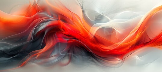 Wall Mural - Abstract wallpaper featuring dynamic lines and shapes in motion, creating a sense of energy and movement.
