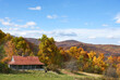 Appalachian Mountain Home and Autumn View