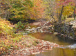 Creek in the Appalachian Mountains in Fall