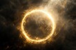 Luminous Ring of Solar Glow
