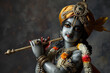 Photo of a Statue of Krishna, Generative AI