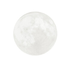 moon on transparent white background