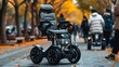 Self-driving wheelchairs or scooters equipped with obstacle avoidance technology for safe navigation